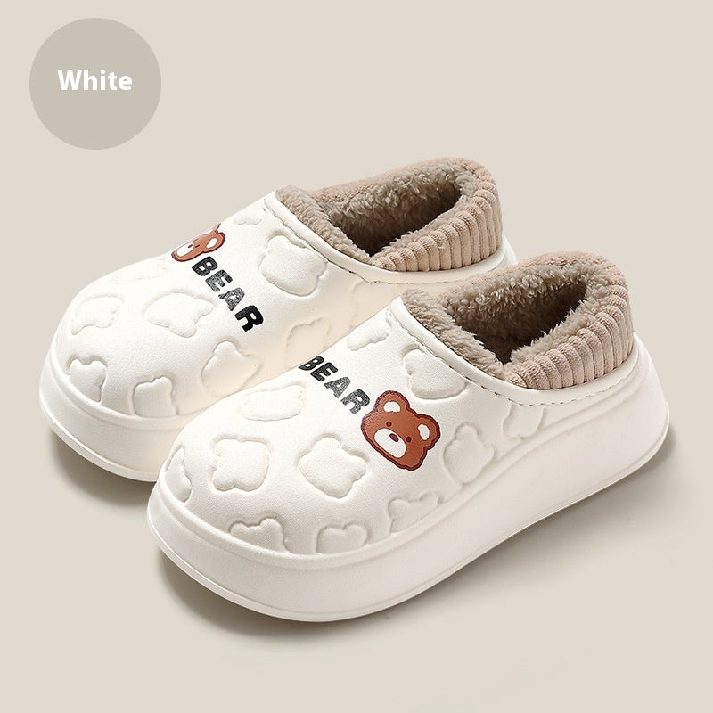 Eva Waterproof Cotton Slippers Women's Winter