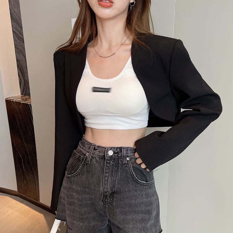 Women's Versatile Cover-up Black Cardigan