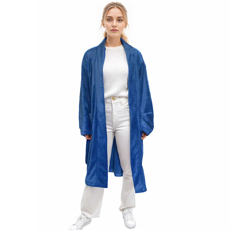 Stylish Minimalist And Relaxed Fit Long Sleeve Loungewear Jacket