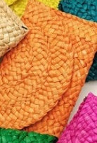 Corn Husk Clutch Straw Woven Leisure Bag