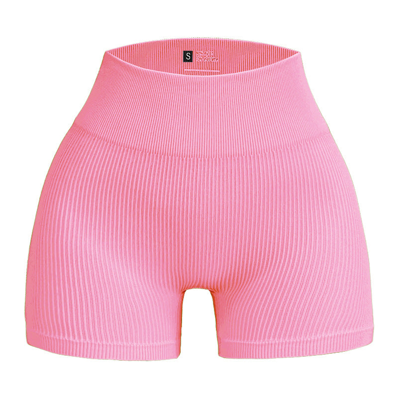 Seamless Thread Three-point Yoga Pants