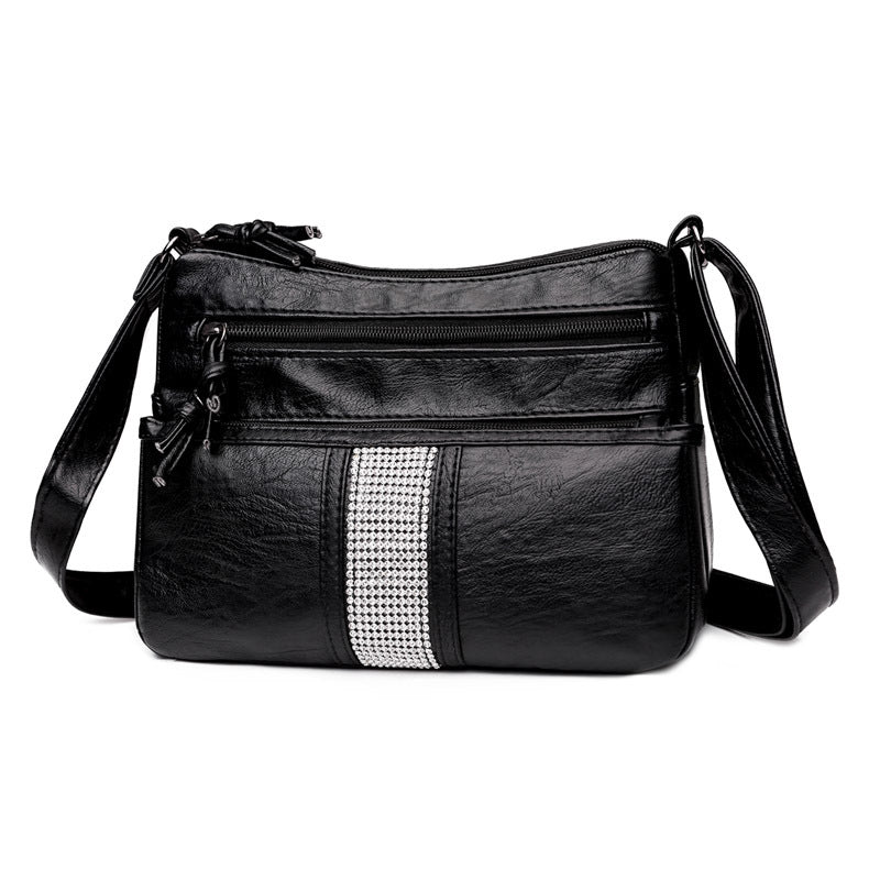 Women's Multi-layer Large Capacity Single Shoulder Messenger Bag