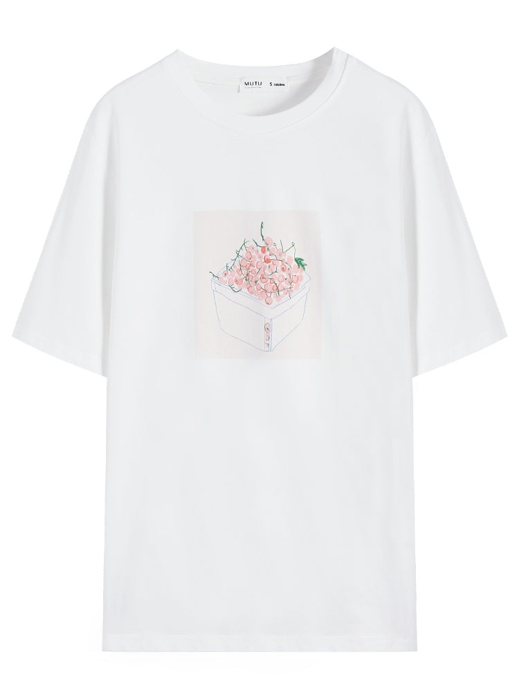 Loose All-match Design Top T-shirt Trend