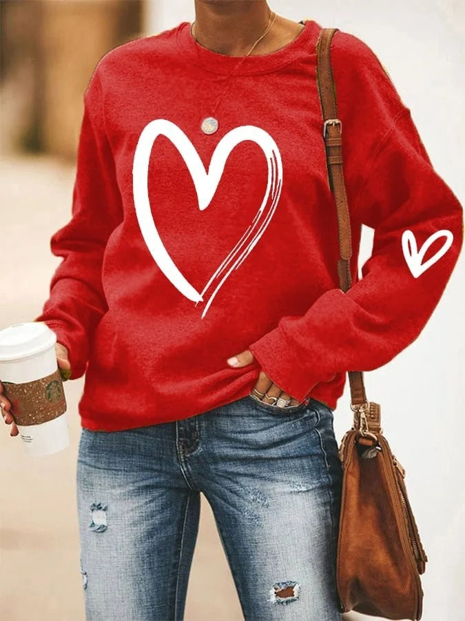Loose Casual And Comfortable Round Neck Temperament Commute Style Sweater