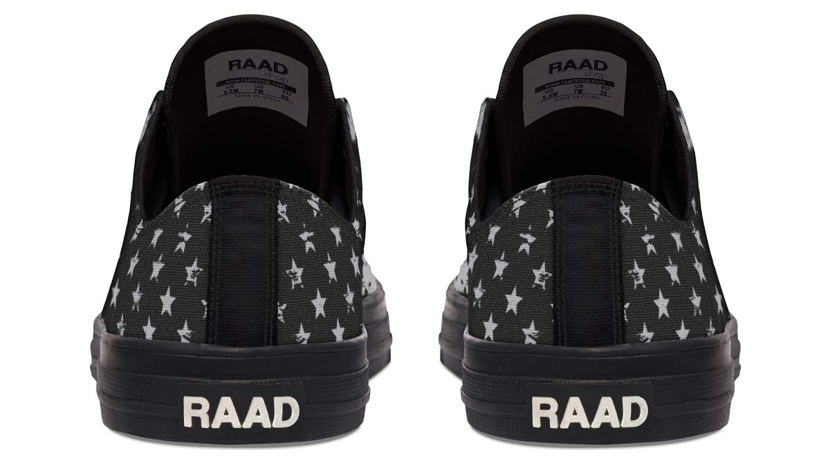 Fashion Print Couple Low-Top Canvas Shoes
