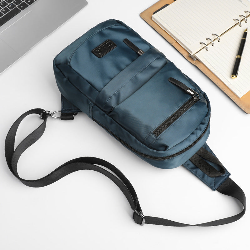 Men's Shoulder Messenger Bag Fashion Brand Chest Bag Canvas Bag