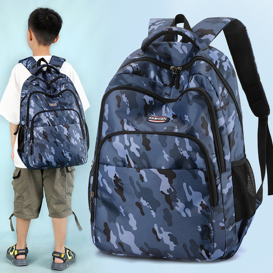 Children's Lightweight Burden Alleviation Spine Protection Backpack