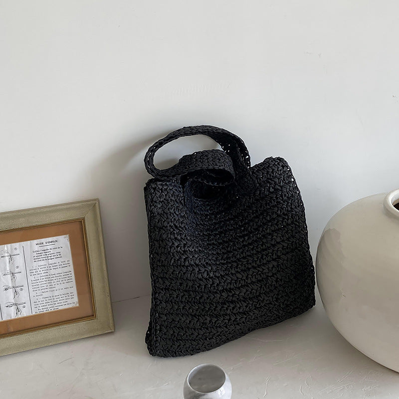 New Straw Bag Cute Handmade Shoulder