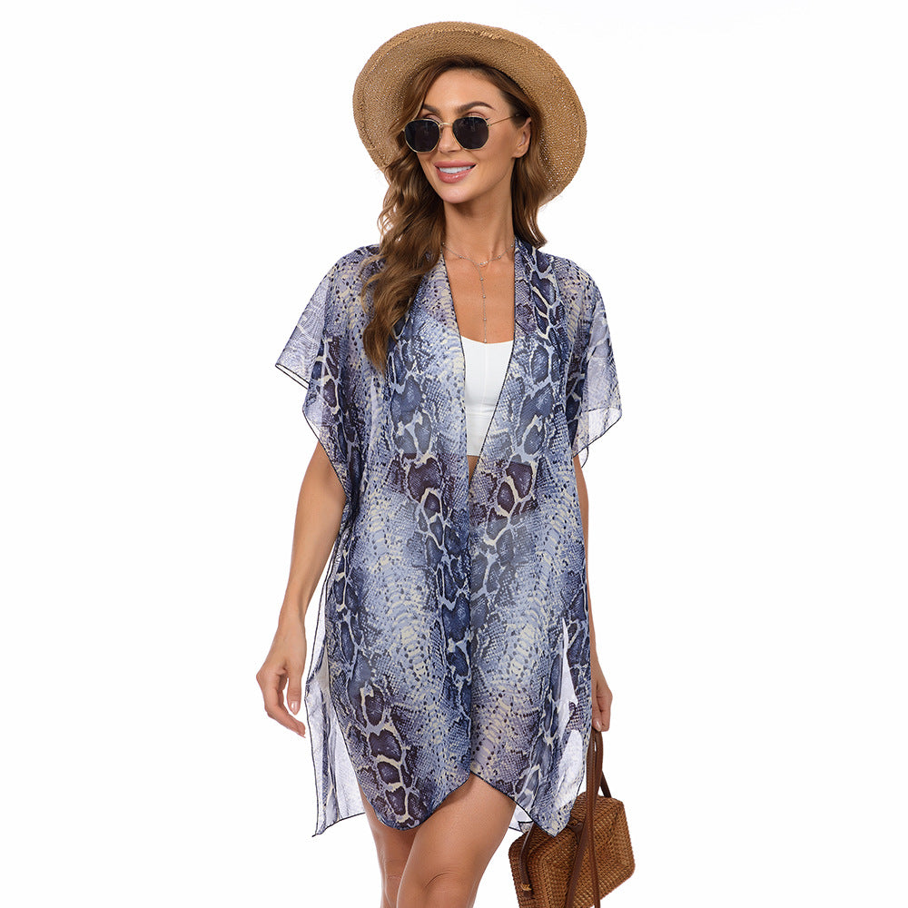 European And American Style Summer Chiffon Sun Protection Shawl
