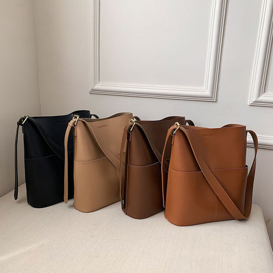 Large Capacity Design Shaping Simple Shoulder Bag Crossbody