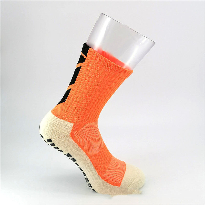 Men's Mid-tube Sports Non-slip Towel Bottom Thickened Socks
