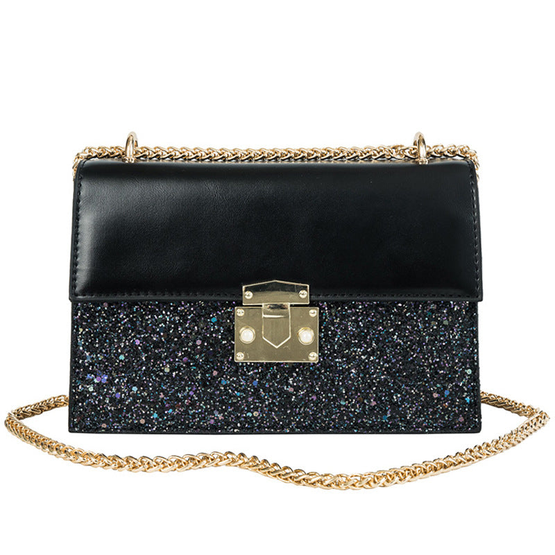 Chain shoulder messenger small square bag
