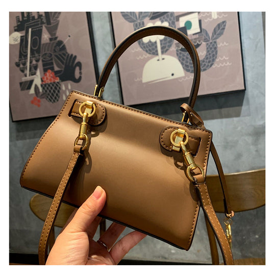Cowhide Women's Mini Fashion All-match One-shoulder Messenger