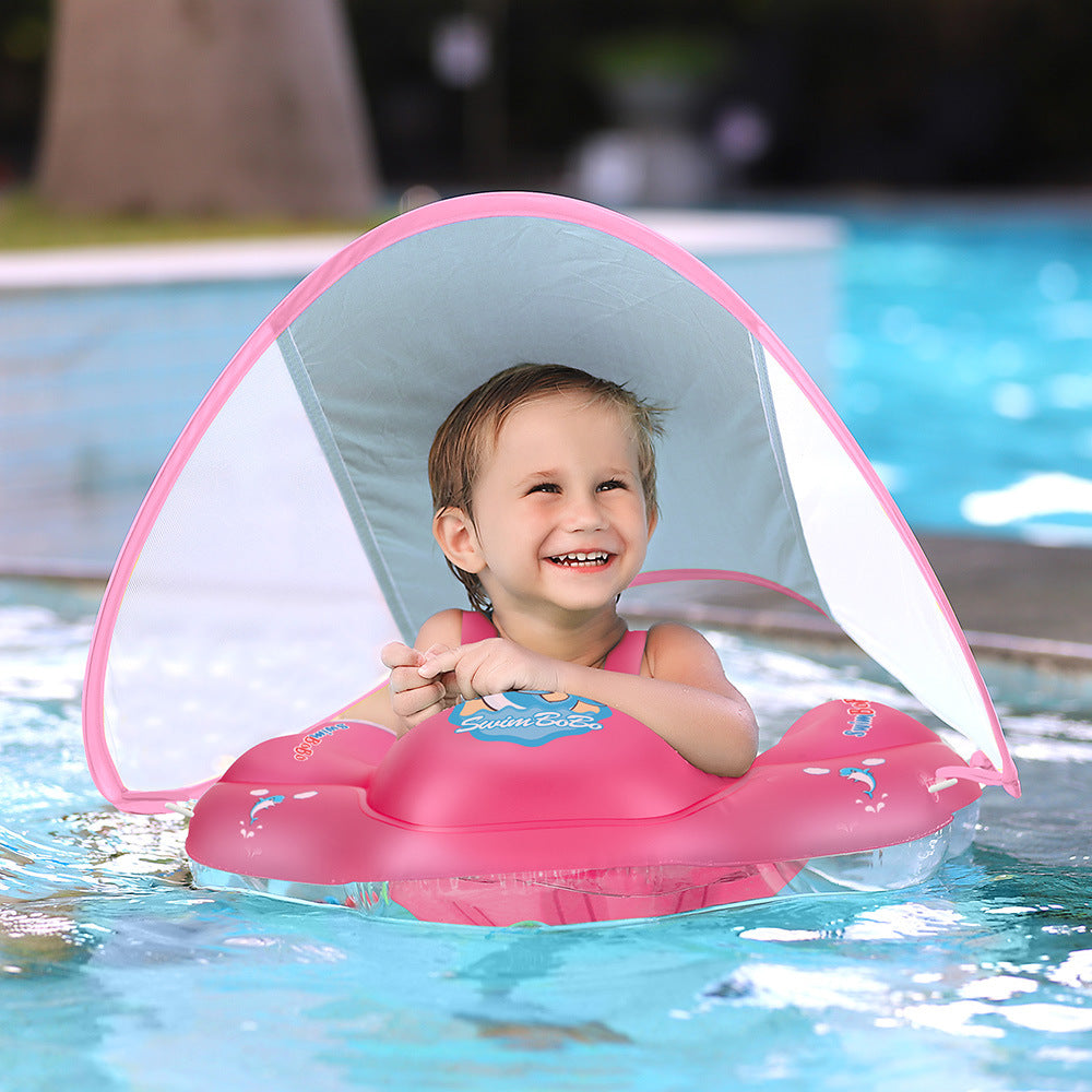 Sun Protection Swimming Ring Non-slip Baby Buoy