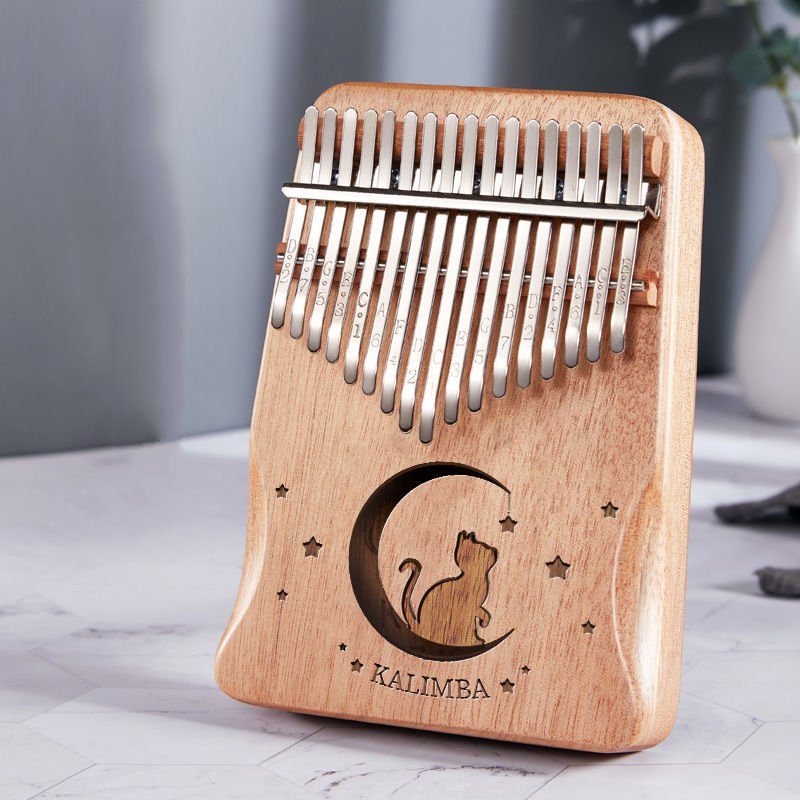 Thumb Harp Carimba 17 Tone Beginners Ancient Style Students