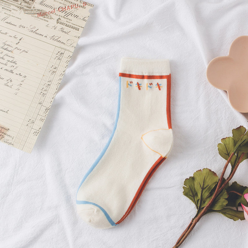 Japanese socks children autumn and winter