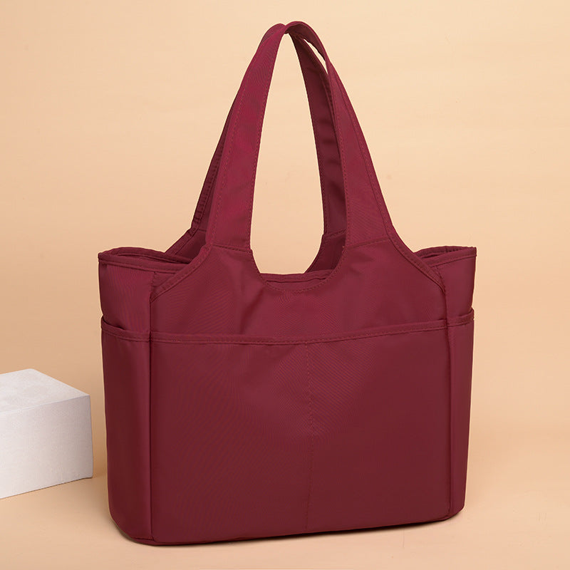 Hand-carrying Oxford Cloth Casual Large Capacity Nylon Shoulder Bag
