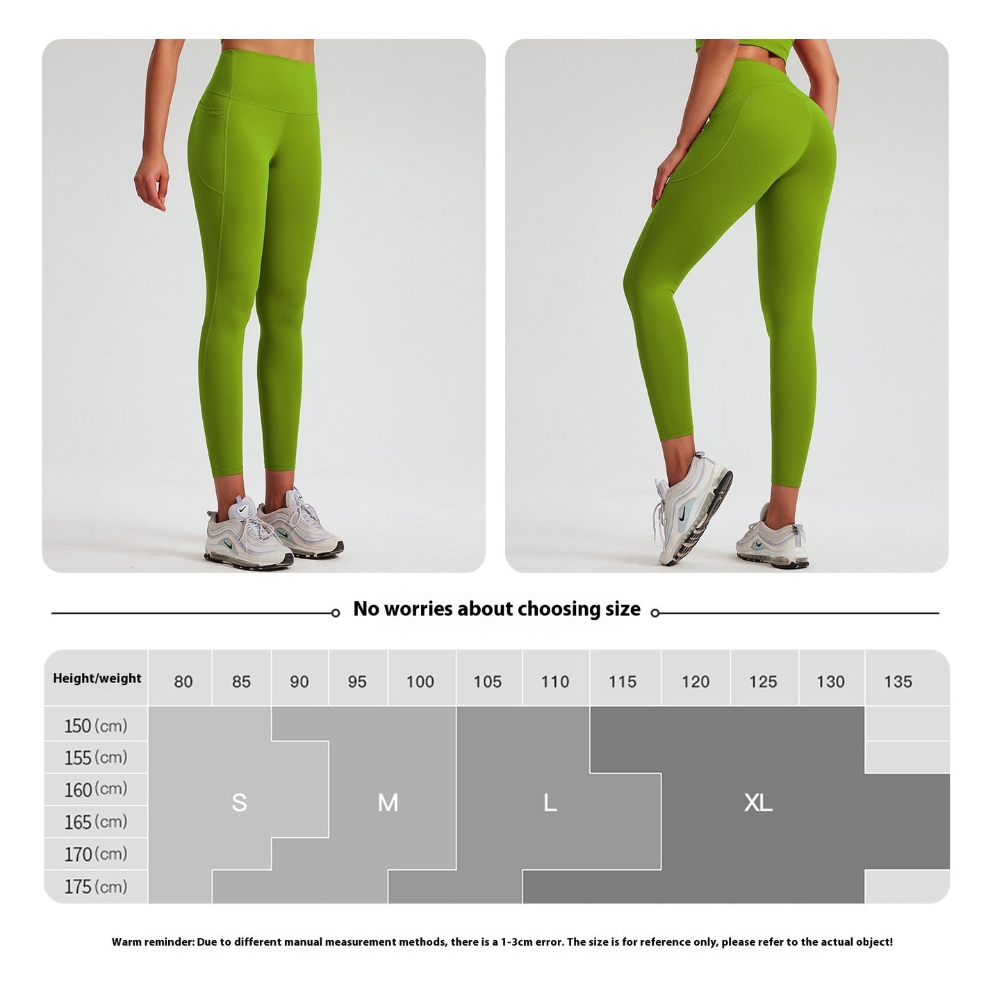 High Waist Shaping Peach Hip Exercise Lycra High Elastic Nude Feel Yoga Pants