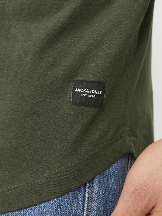 JACK & JONES herr Jjenoa Tee Ss Crew Neck Noos T-tröja