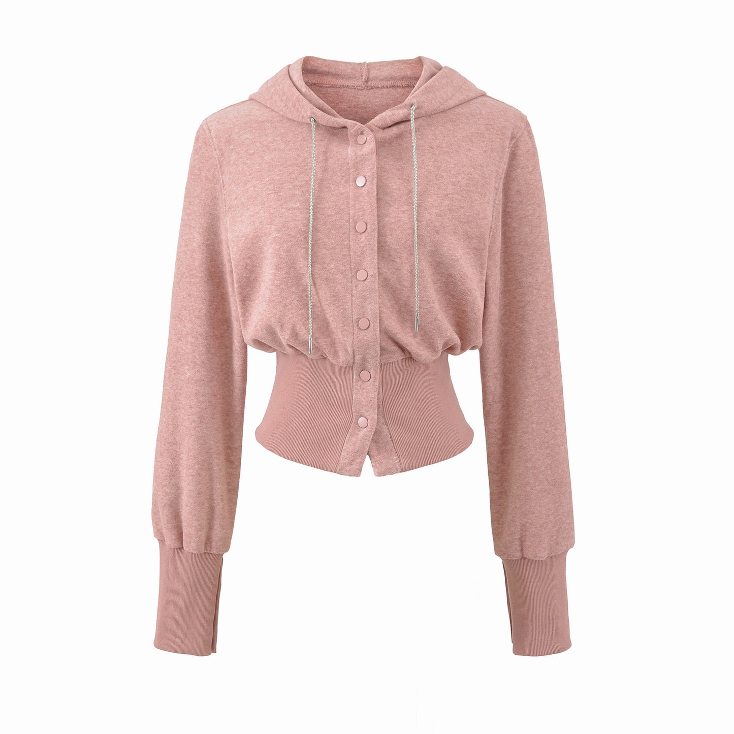 With Beaded Chains Flared Casual Trousers