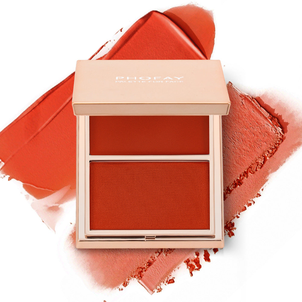 Natural Matte Contour Blush For Women