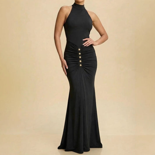 New Slim-fit Workwear Waist-cinching Dress