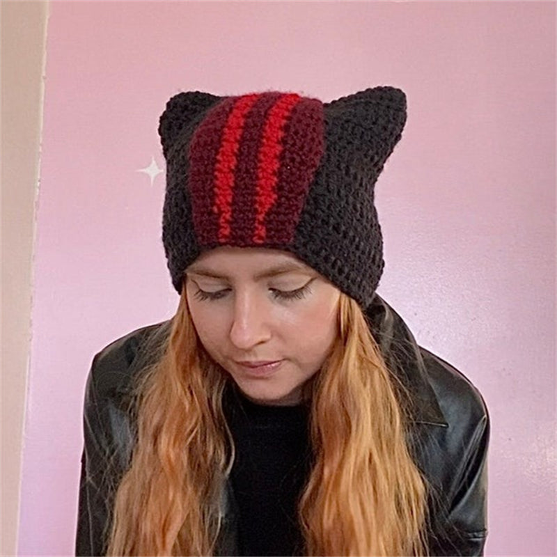 Ear Protection Warm Face Small Wool Hat