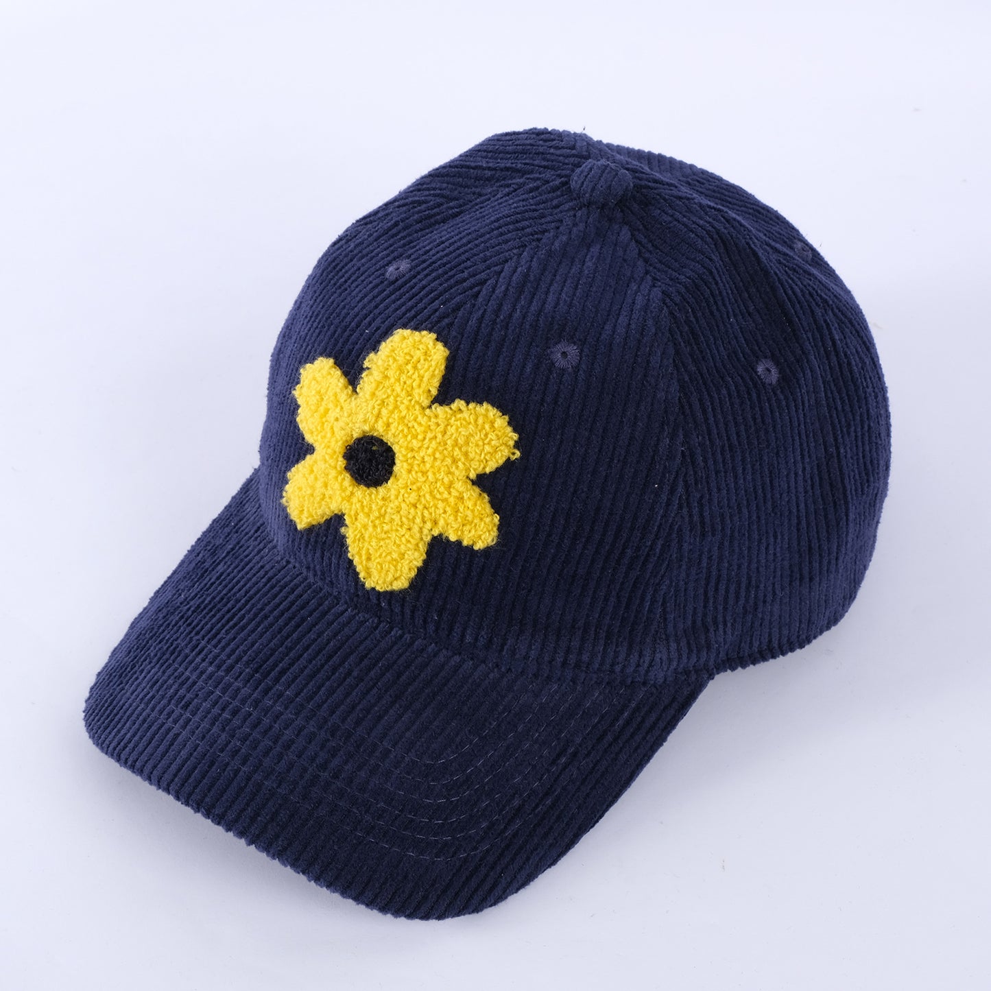 Letter Embroidery Baseball Cap Sun-proof Wide Brim Face-looking Same