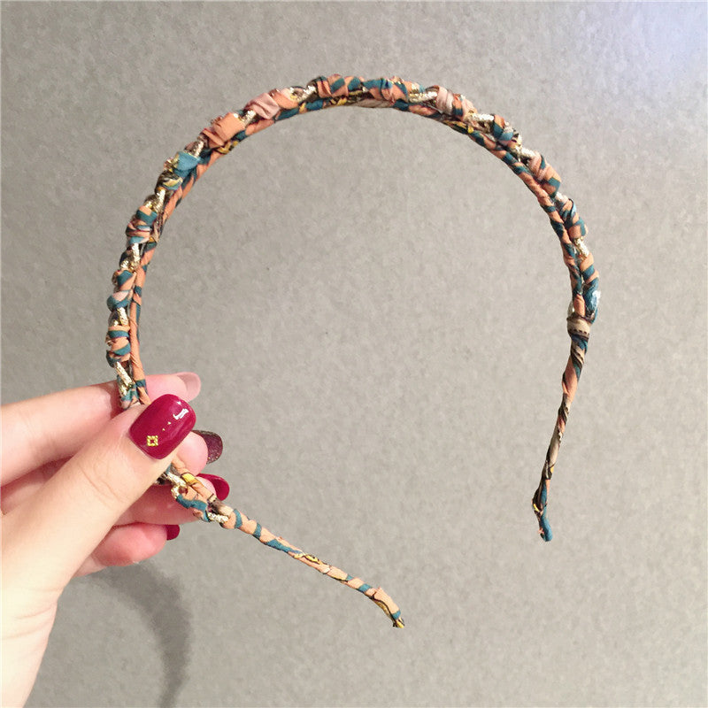 Simple Personality Wild Retro Chain Rhinestone Headband