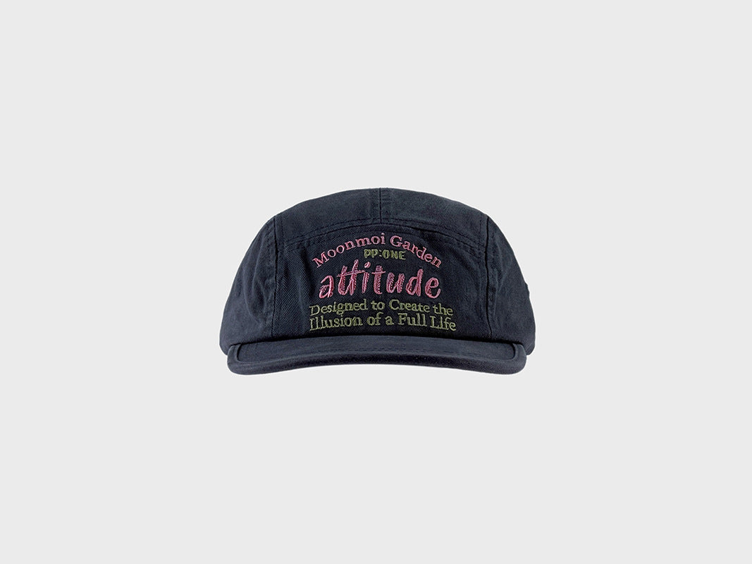 Retro Flat-brim Cap With A Niche Washed-letter Design