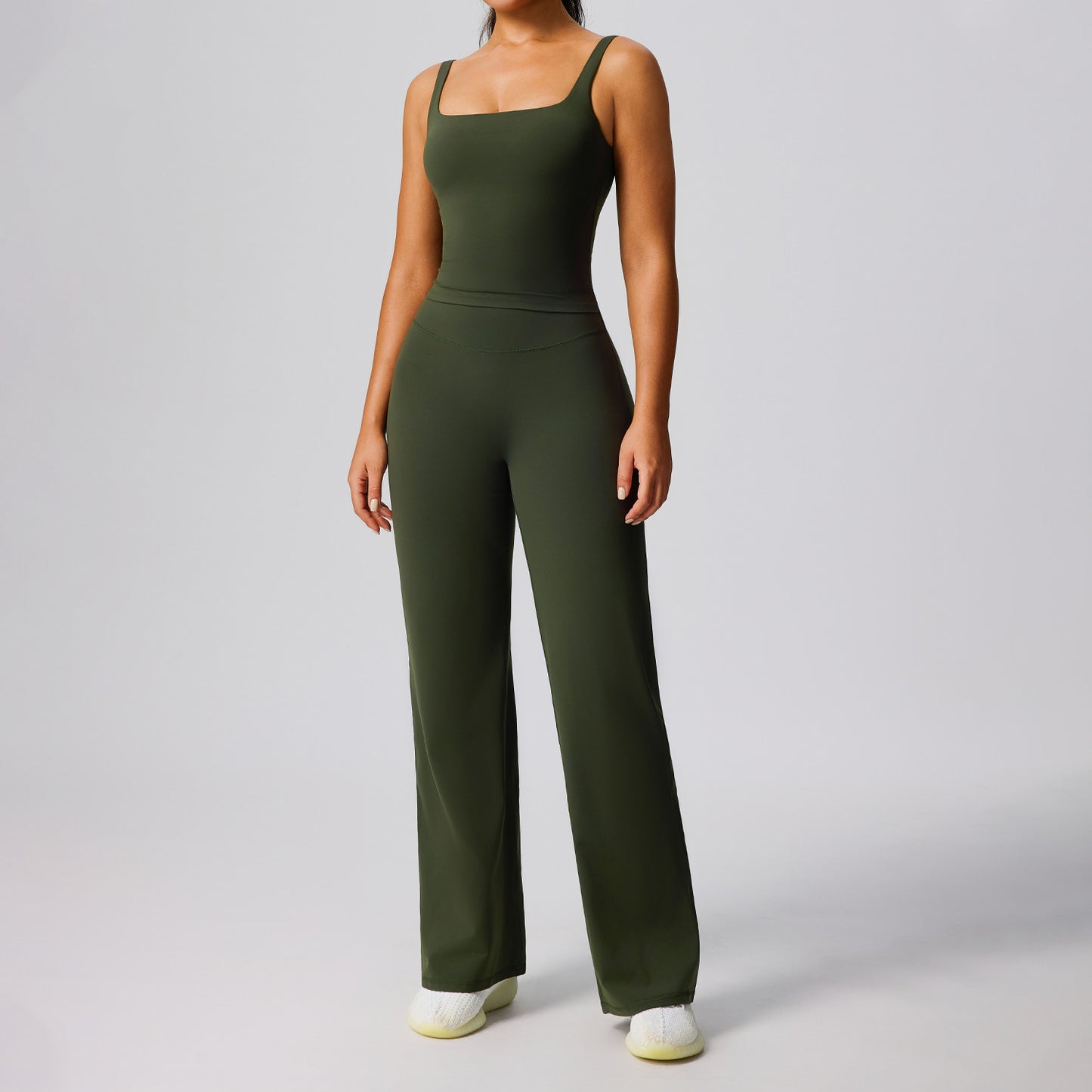Womens Butt-Lifting Two-Piece Workout Outfit