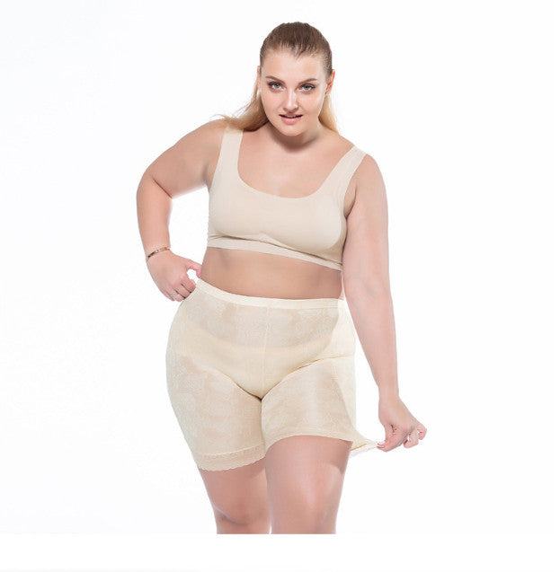 Lace embroidery anti-glare safety pants
