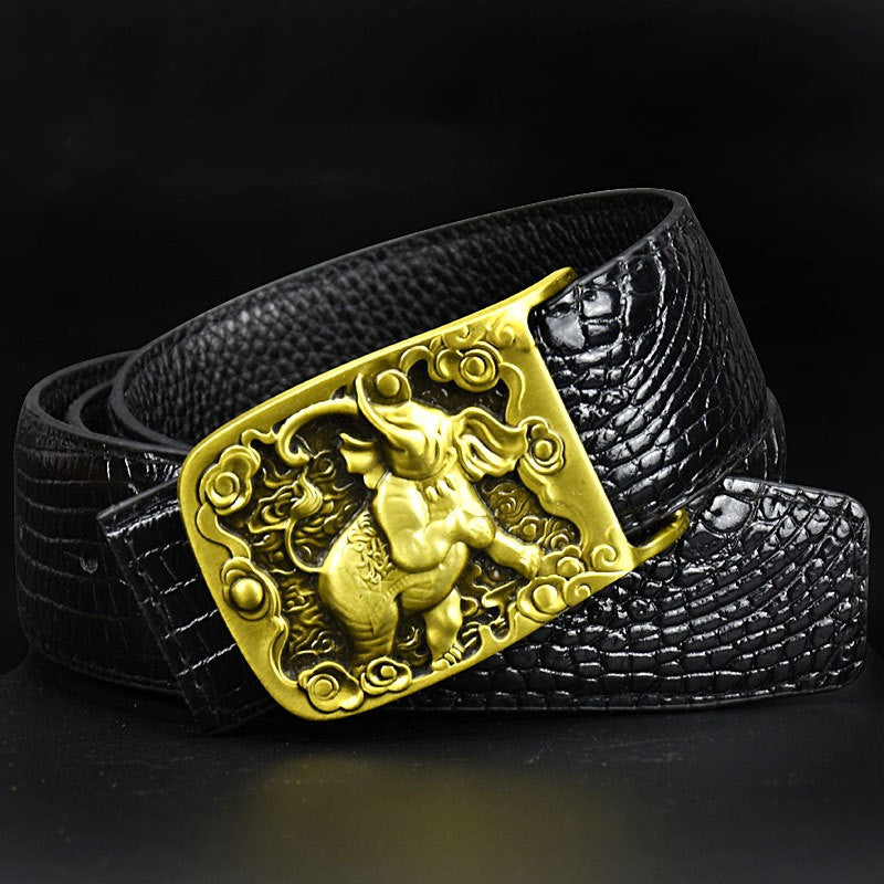 Men's Fashion Personality Smooth Buckle