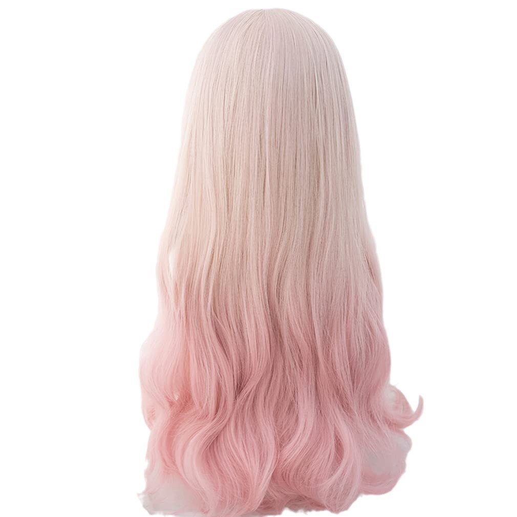 Women's Long Curly Hair Gradient Naturally