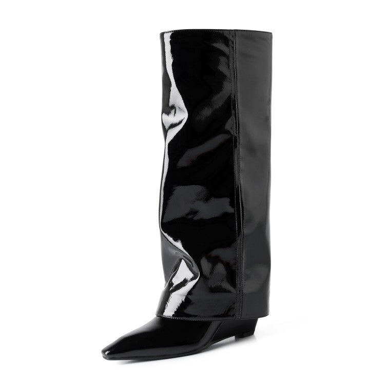 Women's Black Boots With High Heels