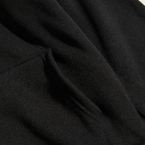 Oversized hoodie til kvinder med tekst bagpå til vinter