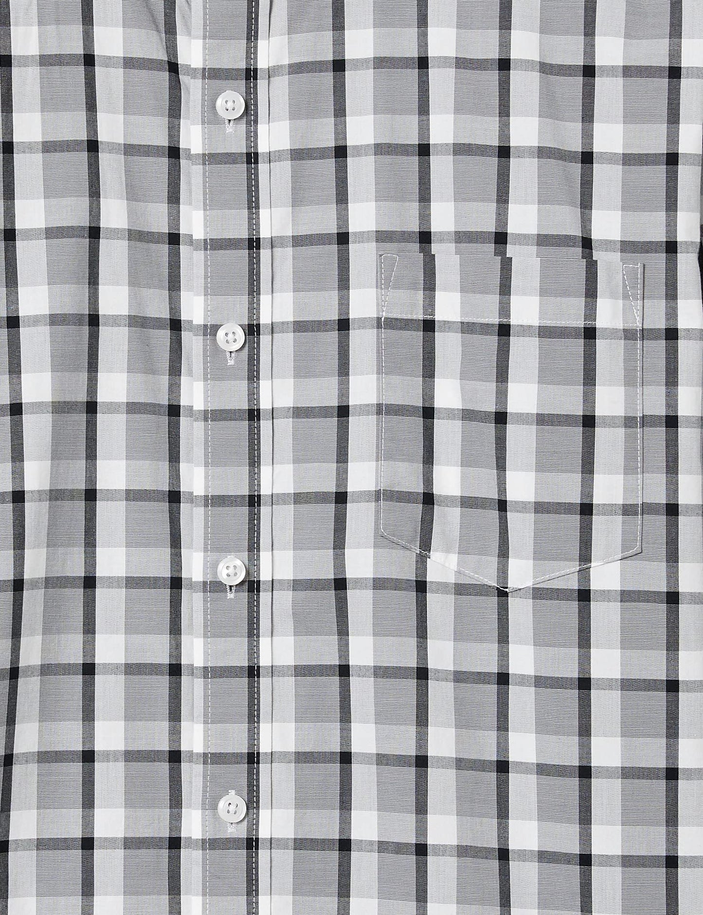Amazon Essentials herr Long-sleeve Regular-fit Casual Poplin Shirt Skjorta med knappar (1-pack)