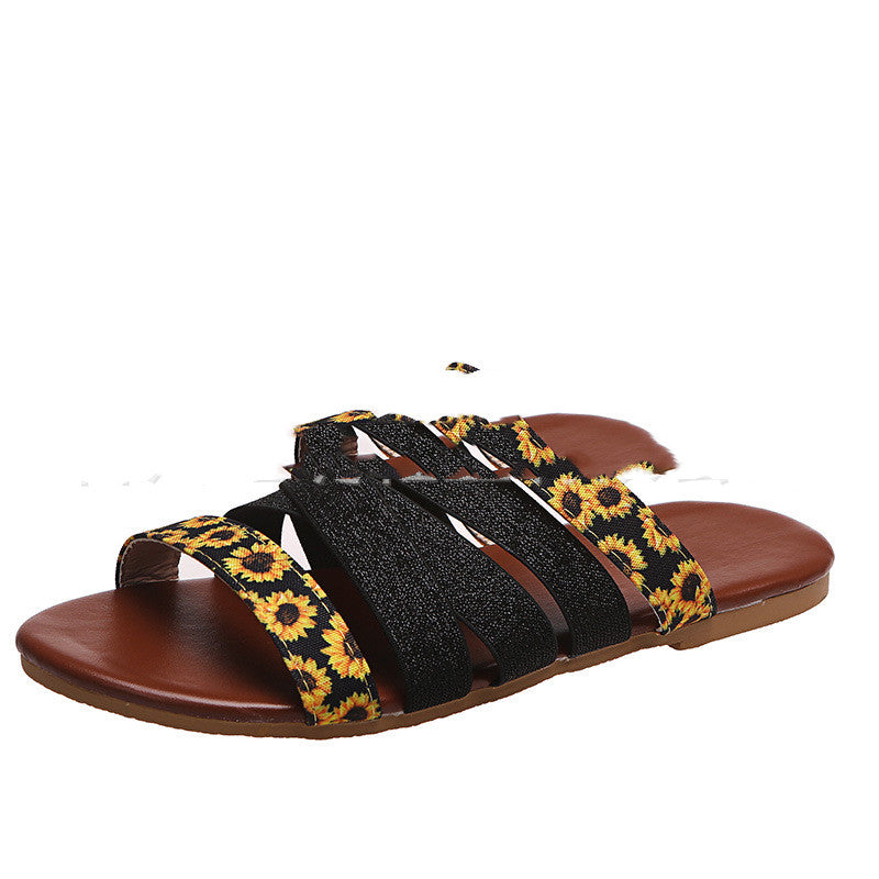 Women's Foreign Trade Plus Size Flat Sandals