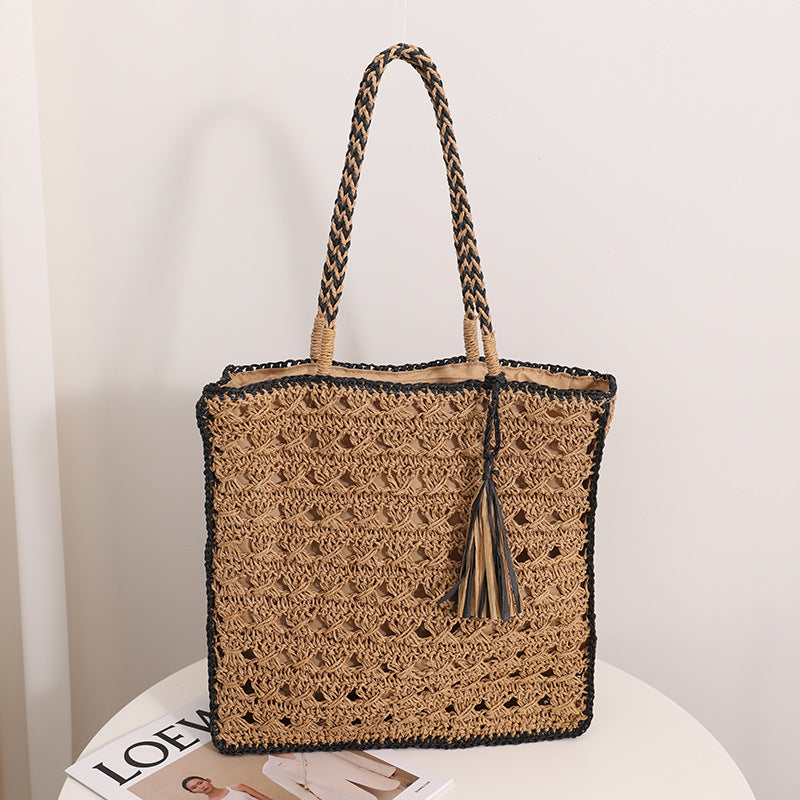 Handmade Woven Bag For Women's Seaside Vacation