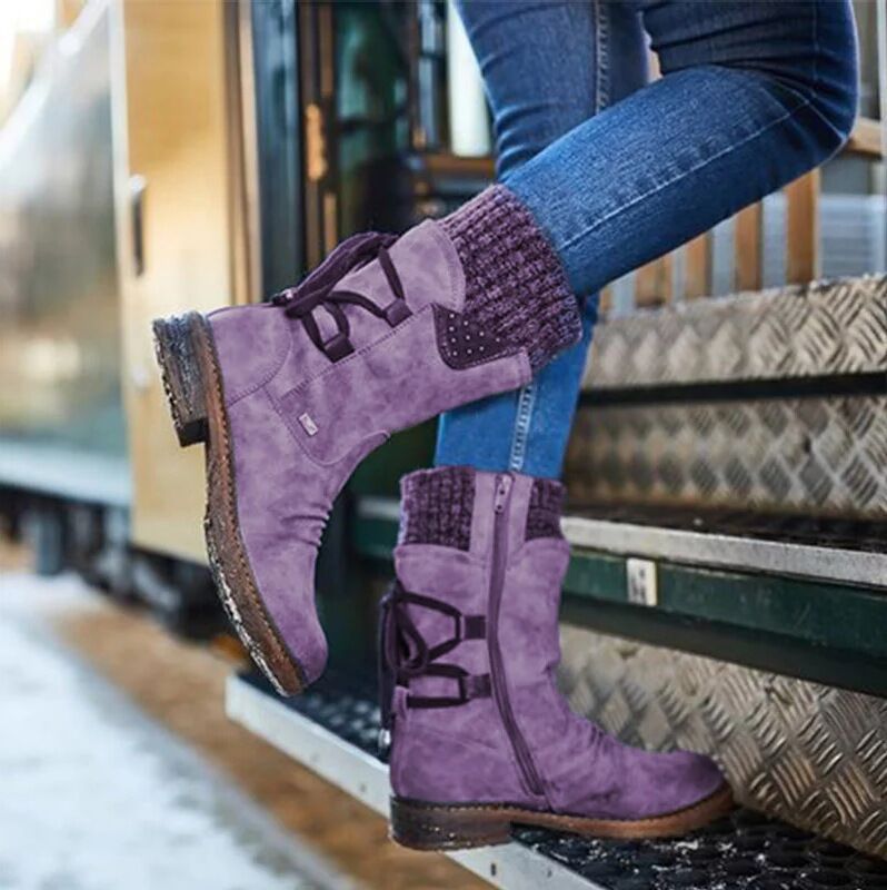 Autumn And Winter New European Station Trend With Martin Boots Casual Short Boots