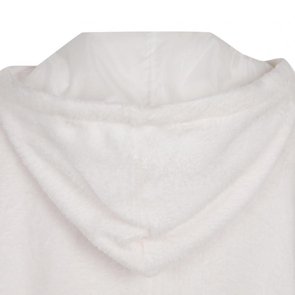 Faux Fur Ladies Winter Warmth And Thick Bridal Cloak