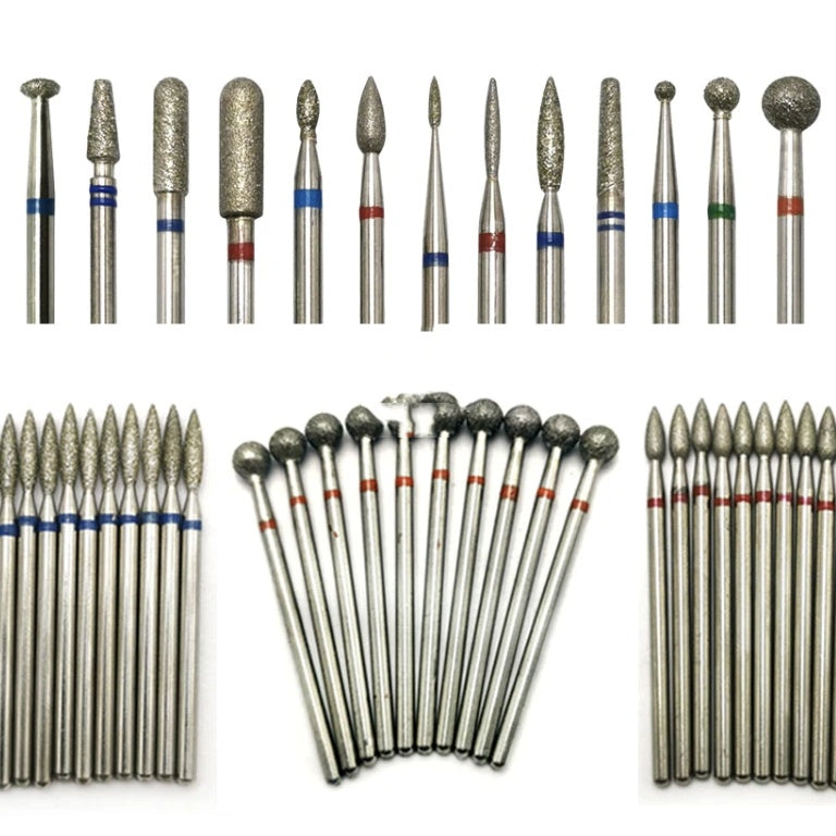 Nail Emery Sanding Sleeve Loading And Unloading Drill To Remove Dead Skin Diamond Bit