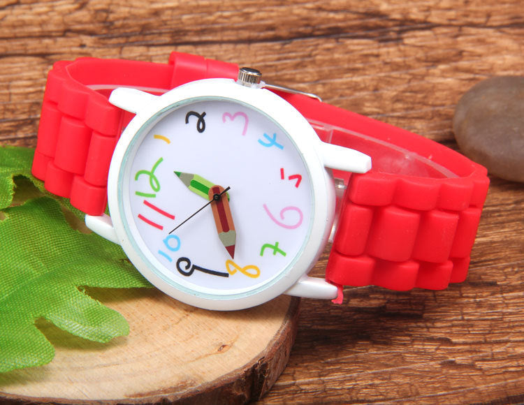Personalized Colored Pencil Pointer  Watch