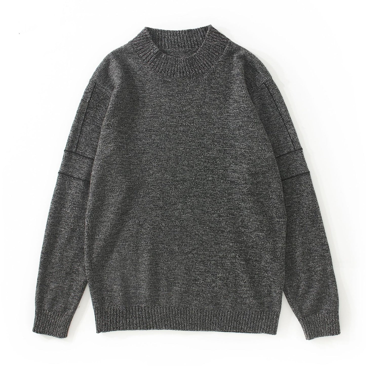 Autumn And Winter Slim-fitting Threaded Cuffs All-match Blouse Men