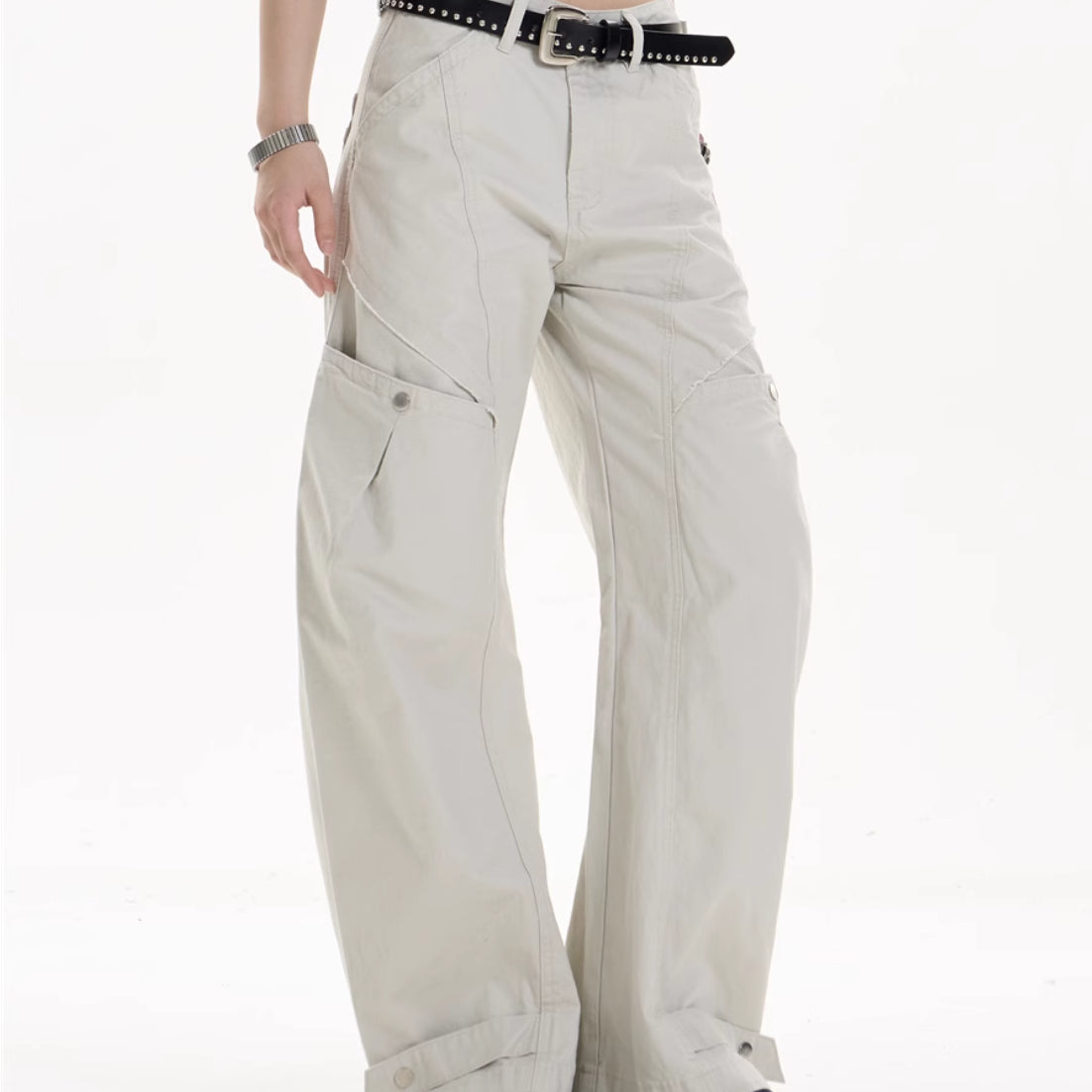 Retro Women's Casual Pants Loose Wide-leg Pants