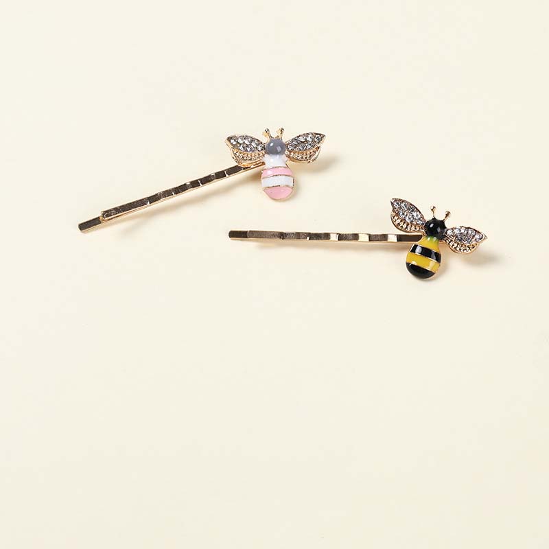 Cute Girly Heart Temperament Little Bee Word Folder
