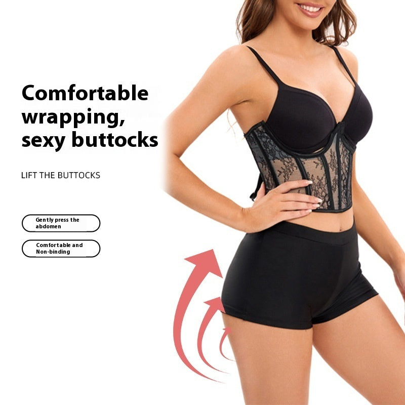 Mesh Corset Belly Contracting Small Waist Seal Mini Corset
