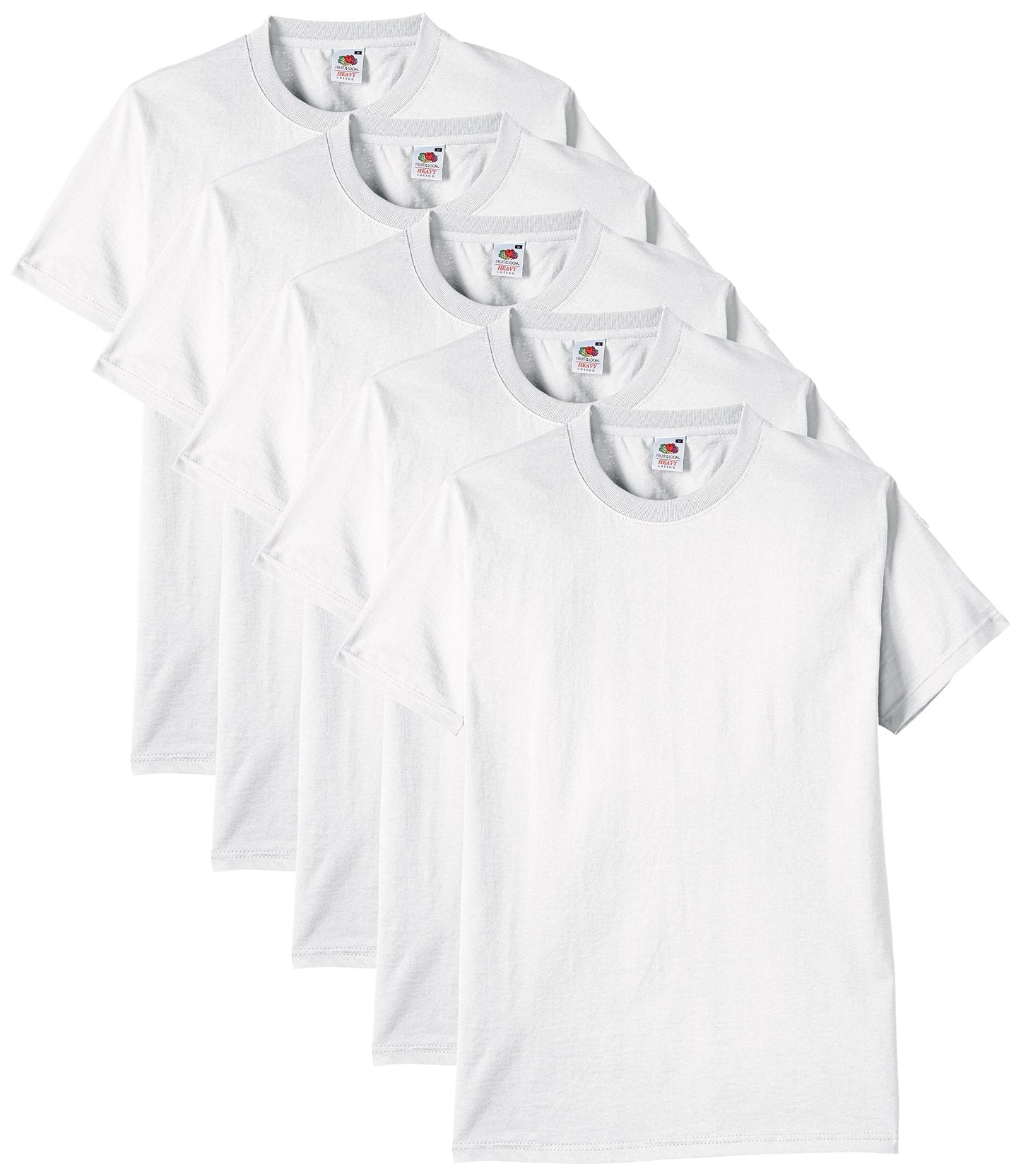 Fruit of the Loom Herr tung T-shirt 5-pack