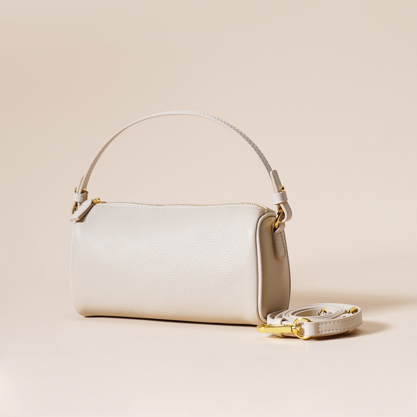 Top Layer Cowhide Advanced Simple Texture Underarm Bag