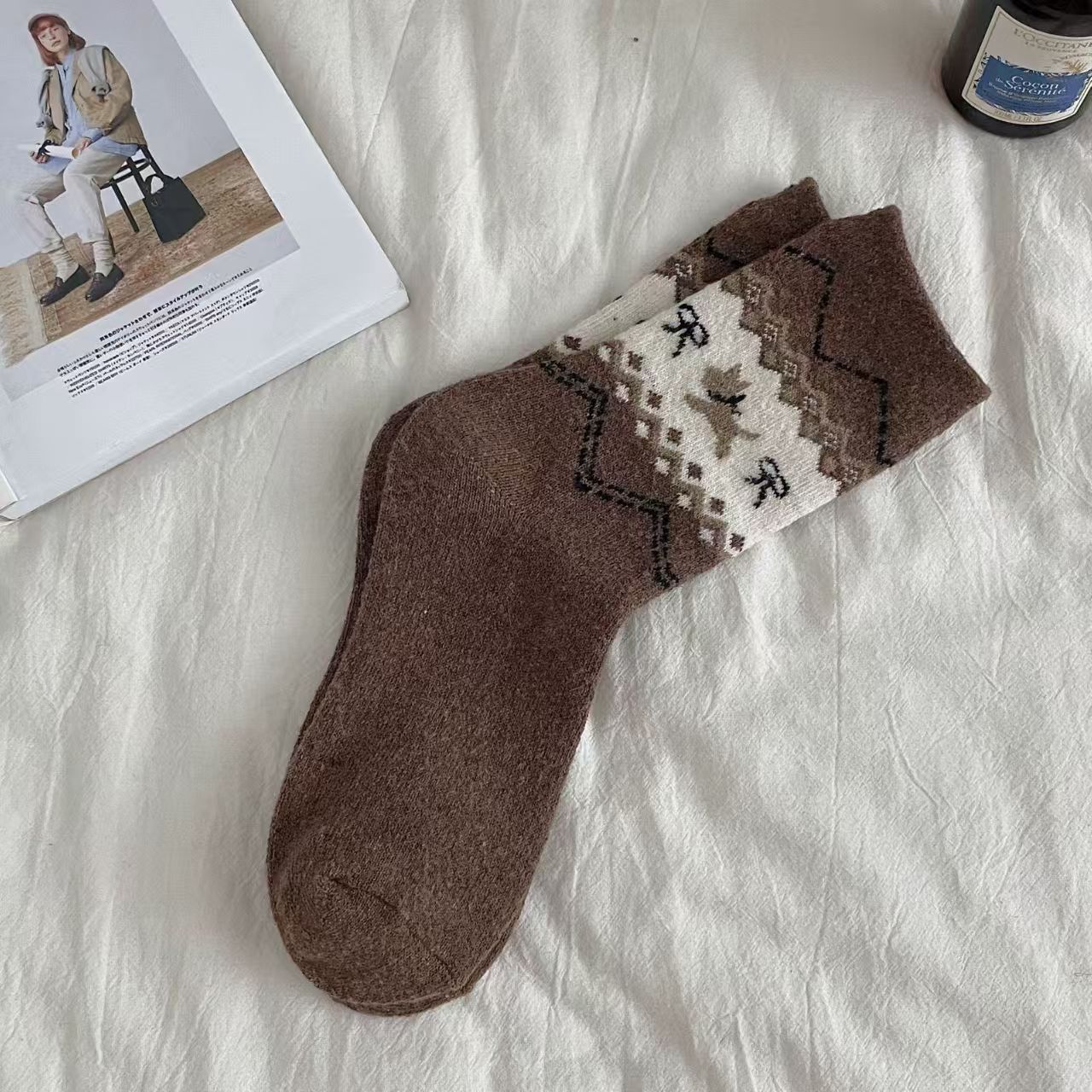 New Retro Puppy Socks For Women